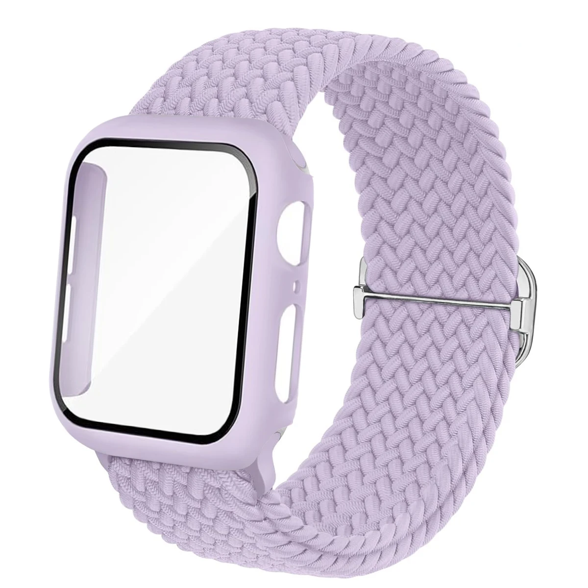 ตัวเลือกสินค้า สายนาฬิกาไนลอนระบายอากาศ+เคสป้องกันสำหรับ Apple Watch