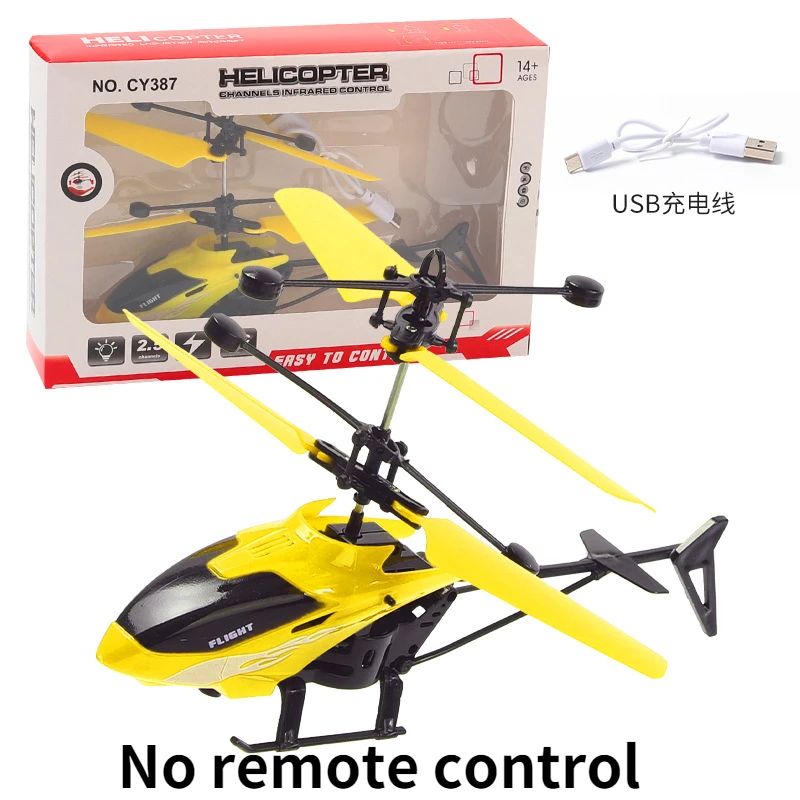 Mini drone télécommande balle volante lueur dans le noir enfants  ventilateur volant hélicoptère capteur infrarouge électronique avion drone  jouet LED lumière