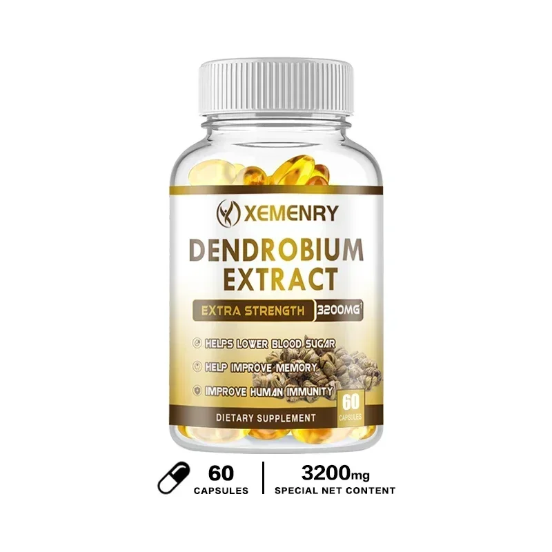 Dendrobium תמצית 3200 mg-כוח מרבי משפר את הזיכרון וממגביר חסינות