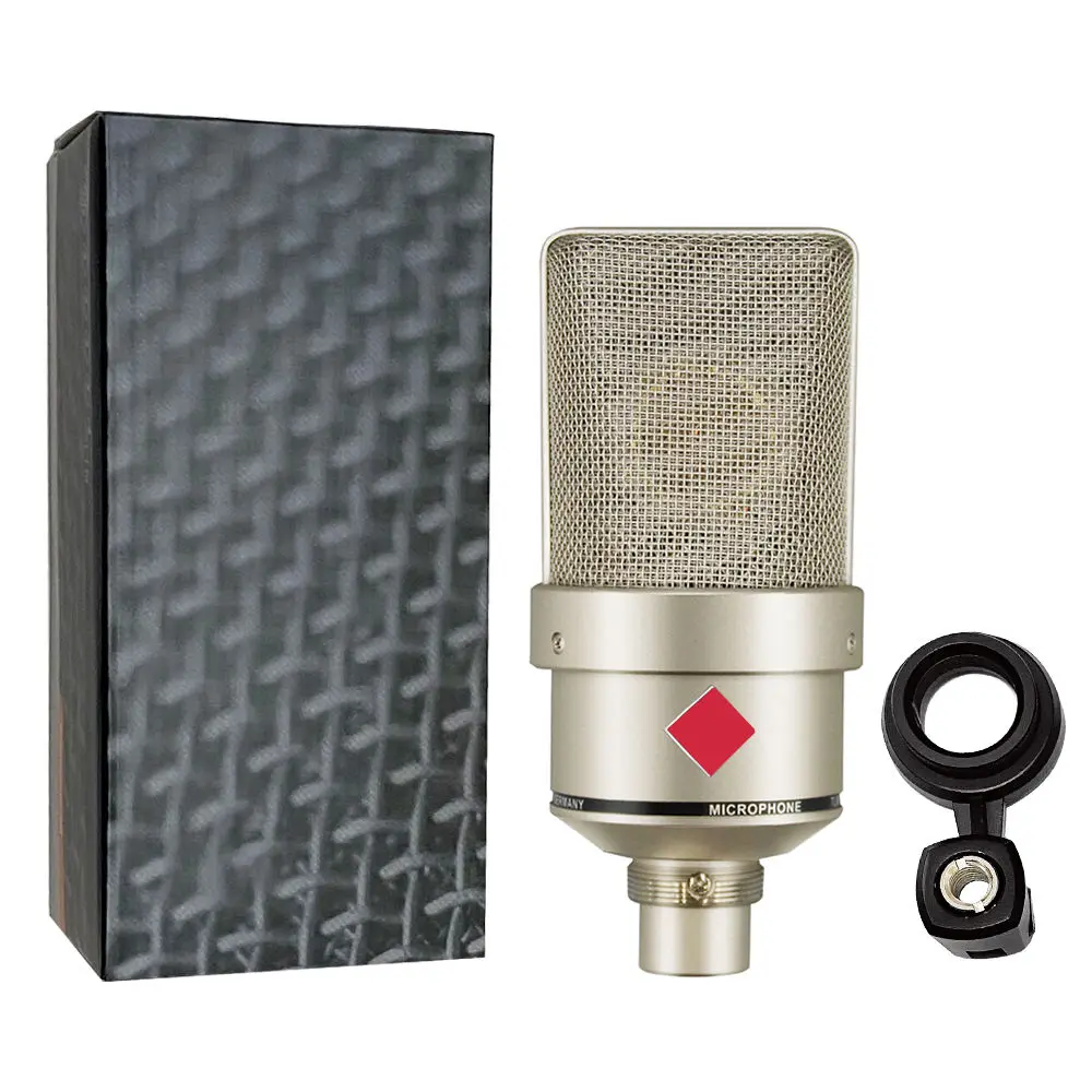 Microfono a Condensatore Professionale 103 con Diaframma Grande per Registrazione Vocale, Podcast, Trasmissioni e Streaming Live - Image 6
