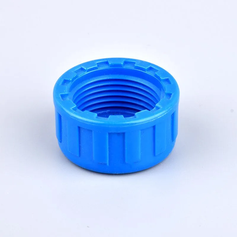 2pcs 1/2 3/4 1 Inch PVC Pipe Female Threaded Straight Elbow Tee End Cap Connector Aquarium Fish Tank  Water Pipe Jiont Fittings drip tape kit Watering & Irrigation Kits