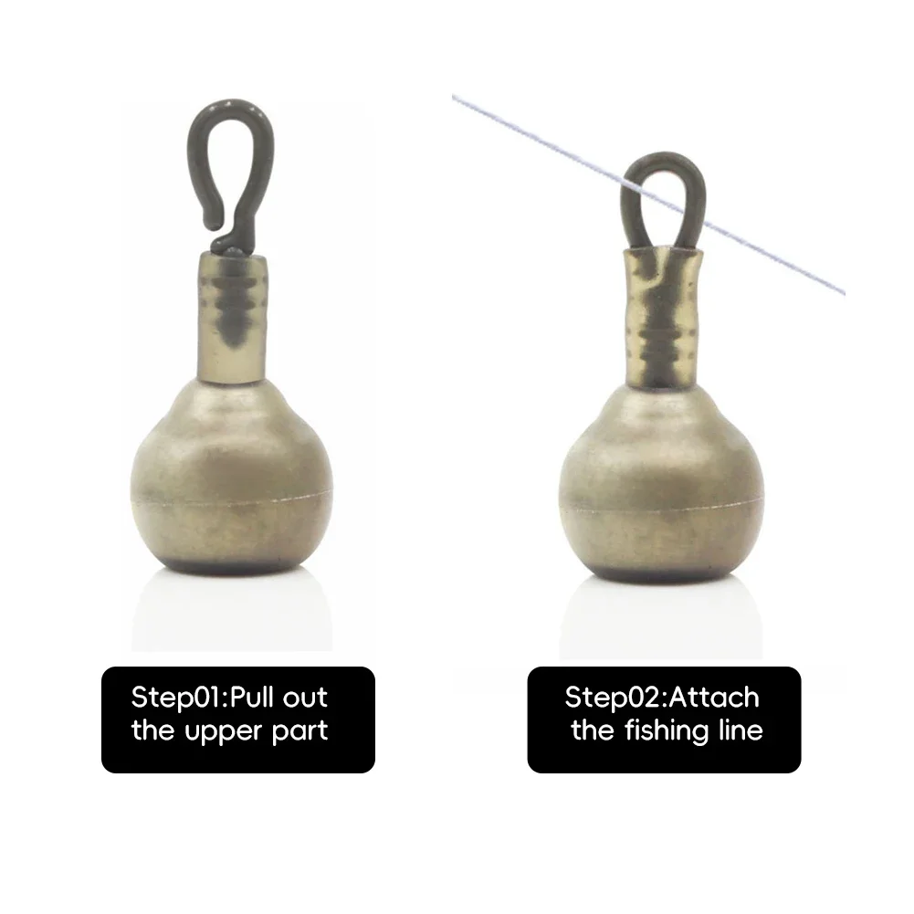 1Pc Carp Fishing Rubber Coated Sinker Set 14g/28g/52g European Carp Fishing Weights Rubber Coated Lake Bottom Fishing Sinkers