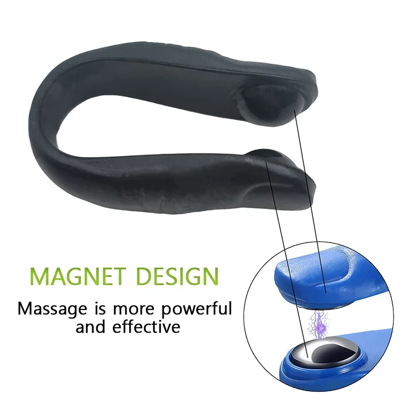 Mini Magnetic Finger Joint Tiger Point Massage Clip Portable Hand Meridian Massager Acupressure Clip Blood Circulation
