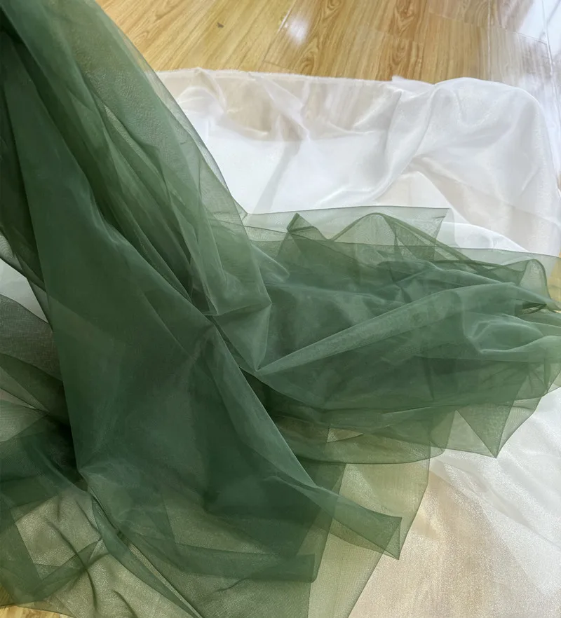 Green Series Avocado Gauze Mesh Skirt for Wedding and Kindergarten Decor