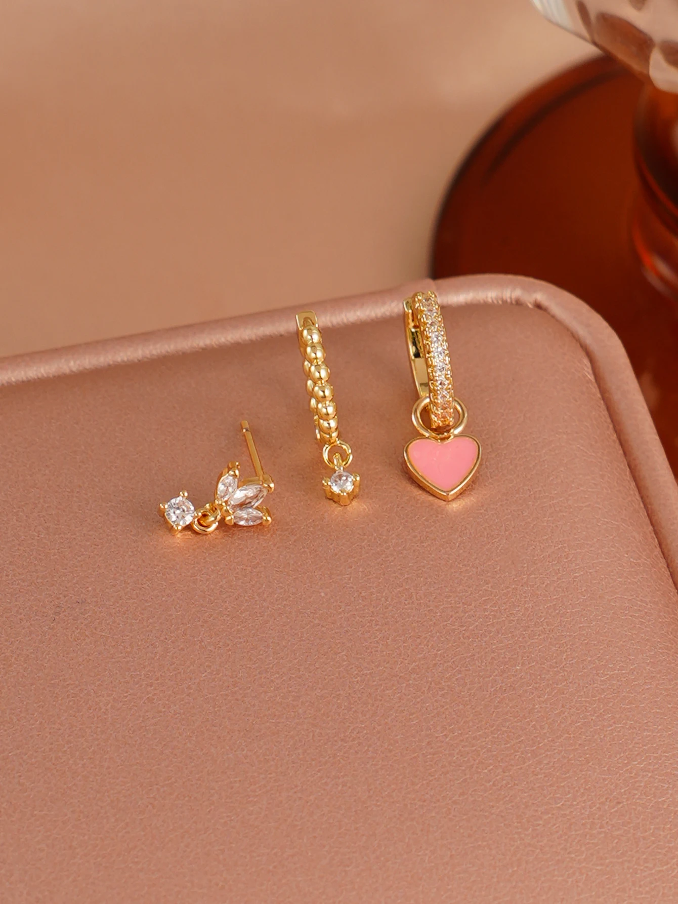 Elegant Women Cube Zirconia Earrings Copper Compatibility: Womens fashion