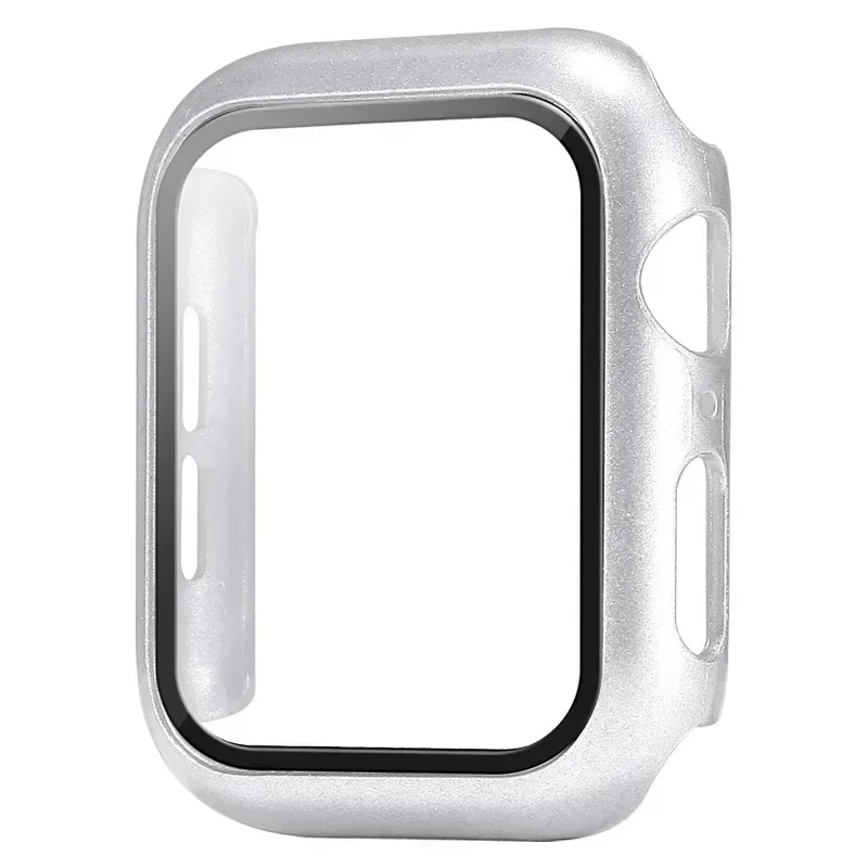 Matte Hard PC Bumper with Tempered Glass Screen Protector