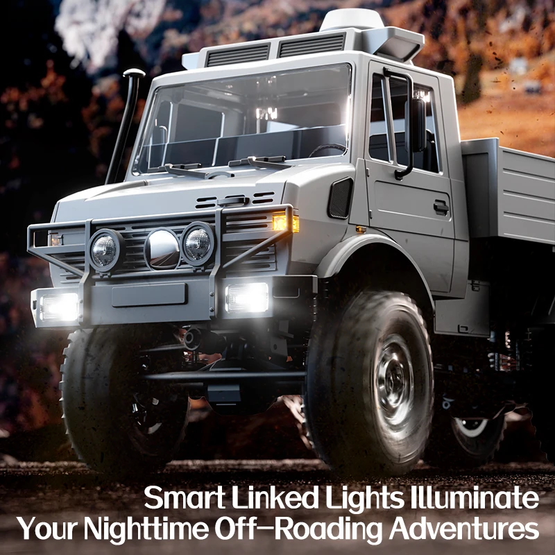 Jjrc C8823 1:18 6x6 Off-Road Rc Car -Metal Chassis Crawler