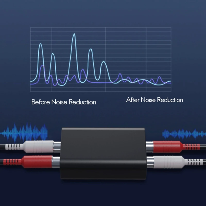 RCA 오디오 커먼 그라운드 아이솔레이터, 오디오 필터, 간섭 방지 노이즈 리듀서, 블루투스 리시버