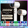 Hair Dryer, High-Speed Electric Turbine Airflow, Low Noise, Constant Temperature And Quick Drying, Suitable For Home Salons. 1