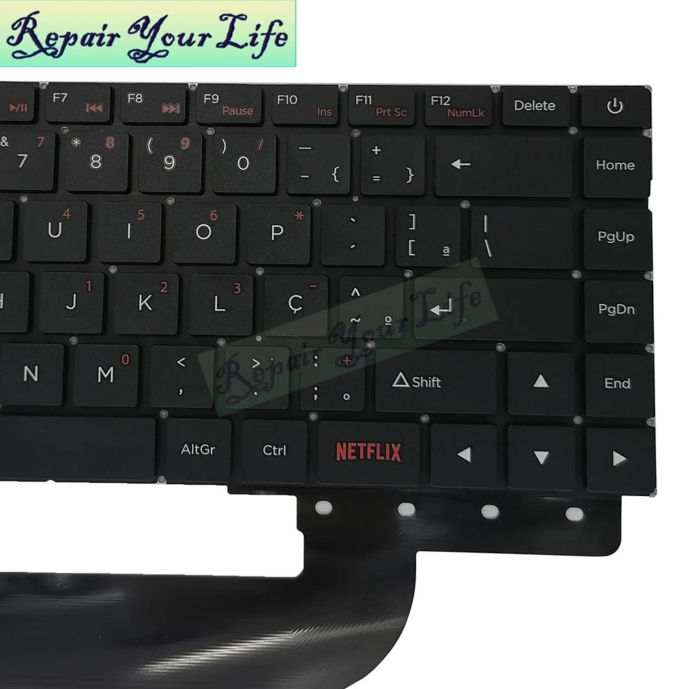 Clavier brésilien, portugais, pour mouvement positif N1240 C41 C41TCI C4500C compag Presario SCDY-315-1, PT-BR, 427