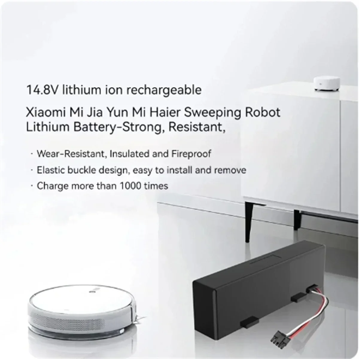 Li-ion Sweeper Battery for Xiaomi Mijia Mi Robot Vacuum-Mop P - product image 3