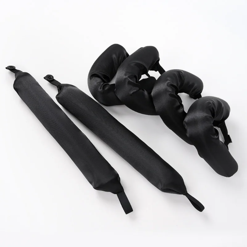 Heatless Curling Rod Headband 6Pcs No Heat Silk Curls Hair Rollers Sleeping Lazy Soft Hair Curlers Foam Rod Styling Tools