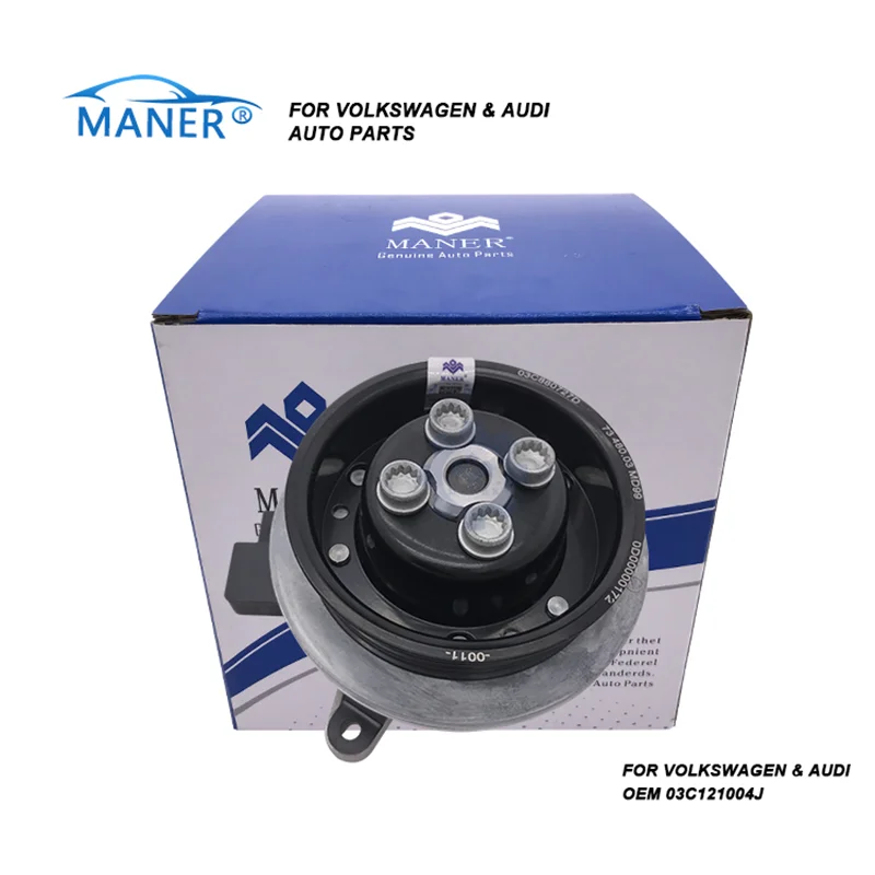 

MANERI Water Pump 03C121004J 03C121004D 03C121004E 03C121004JX For VW Audi Seat Skoda Scirocco Golf Jetta Tiguan 1.4 TSI