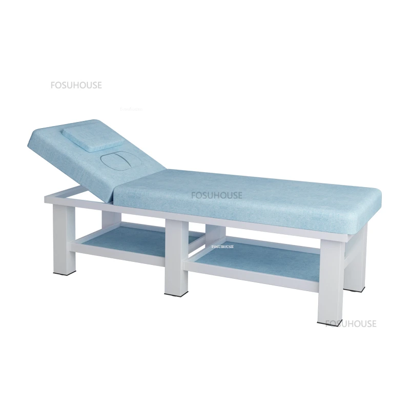 Nordic Professional Massage Tables Beauty Salon Beauty Beds Traditional Chinese Medicine Massage Bed with Chest Hole Head Hole G