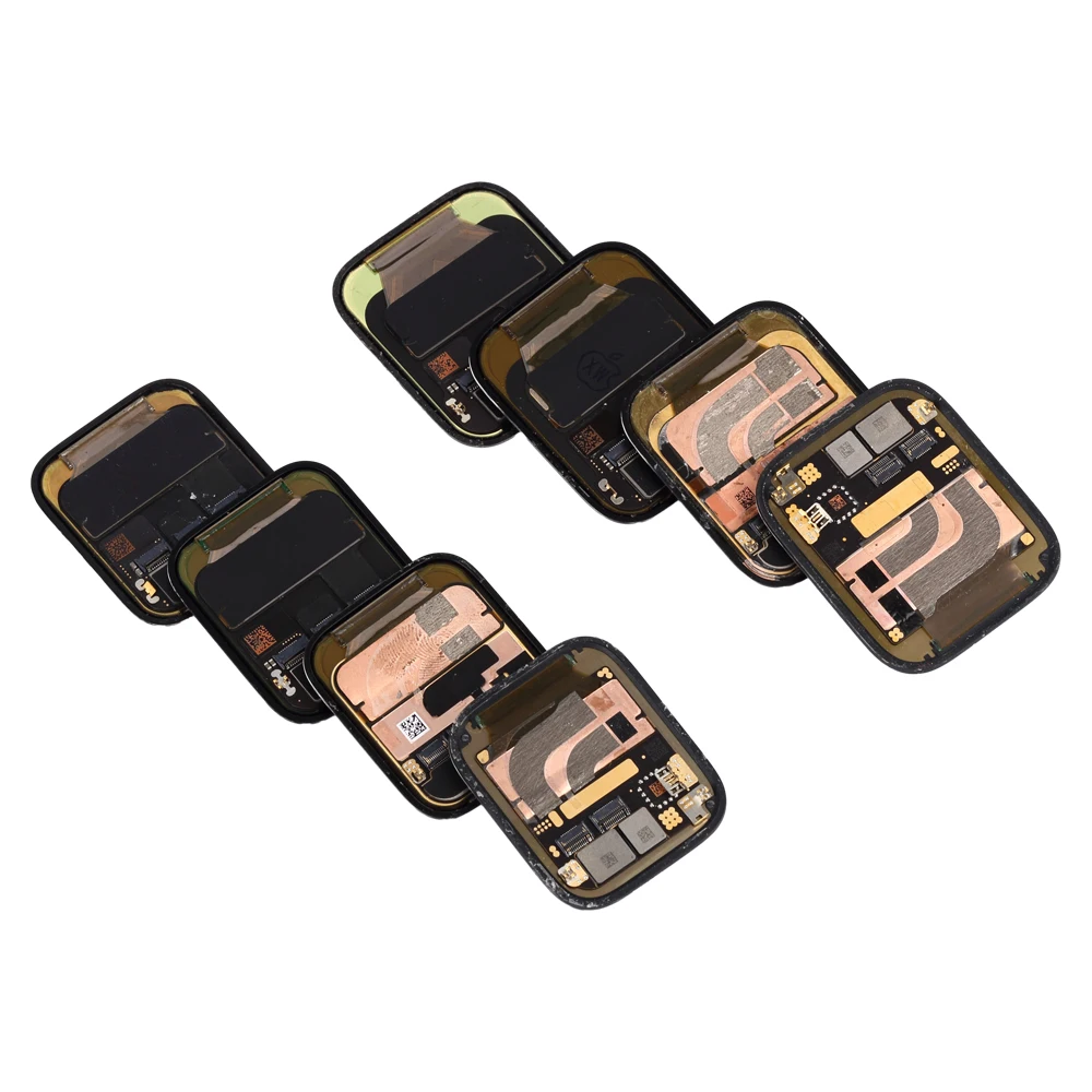 OLED 애플 워치 시리즈 1, 2, 3, 4, 5, 6, SE, 7 LCD 터치 스크린 디스플레이 디지타이저 어셈블리, iWatch 대체 38mm, 42mm, 40mm, 44mm, 41mm, 45mm