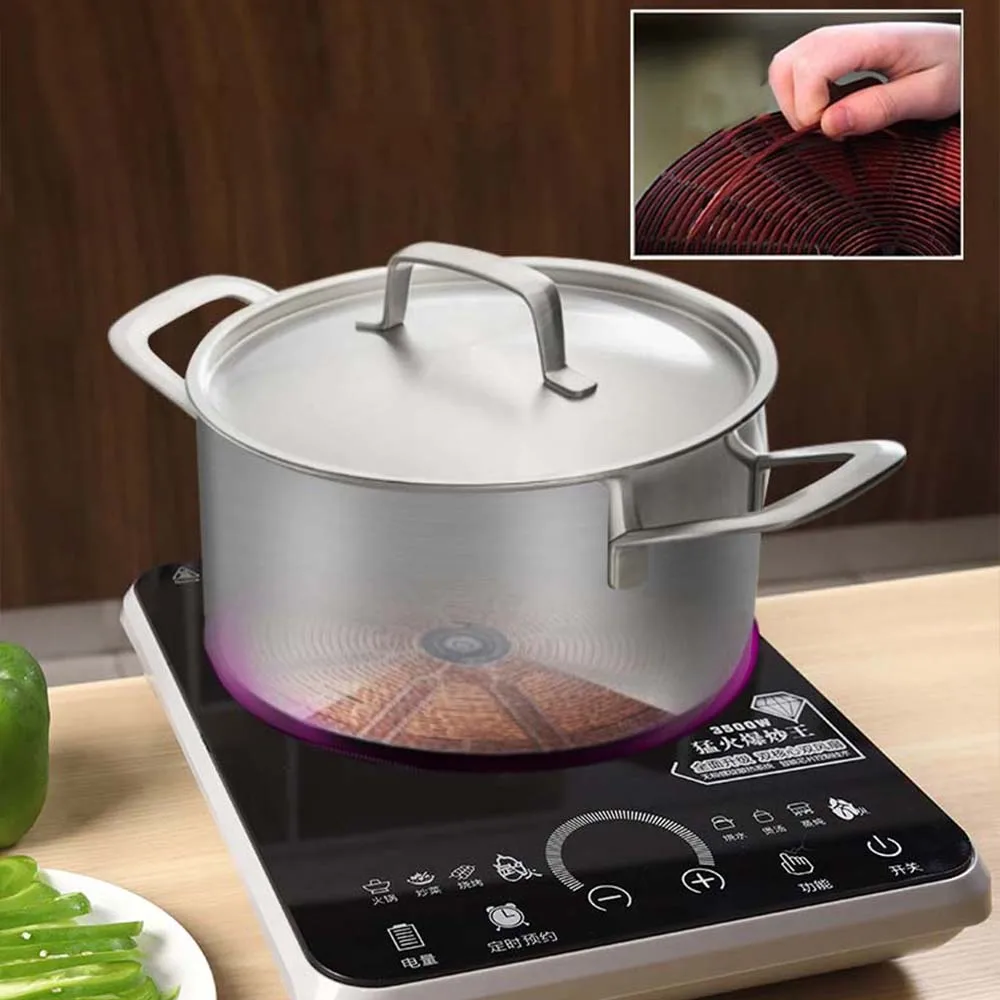 3500W commercial stir frying energy-saving Induction cooking household multi-function touch screen Induction cooking