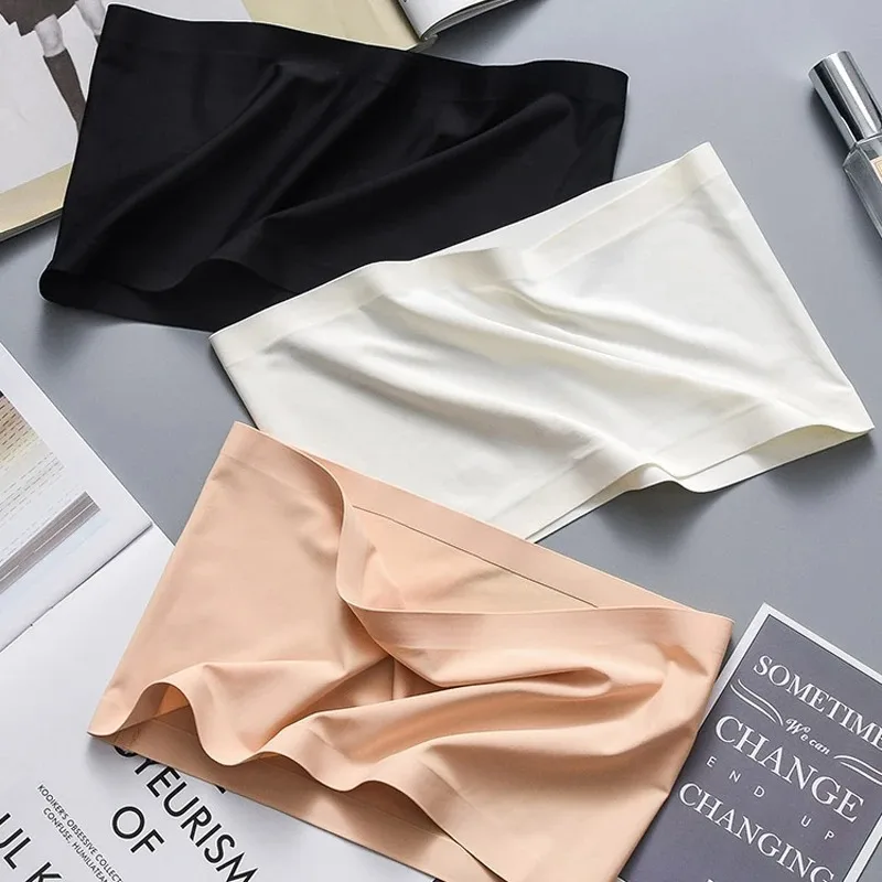 Summer Women Modal Bandeau Top Solid Breathable Strapless Bra Bandeau Soft Seamless Women Casual Tank Crop Tops women lingerie bra women tube tops
