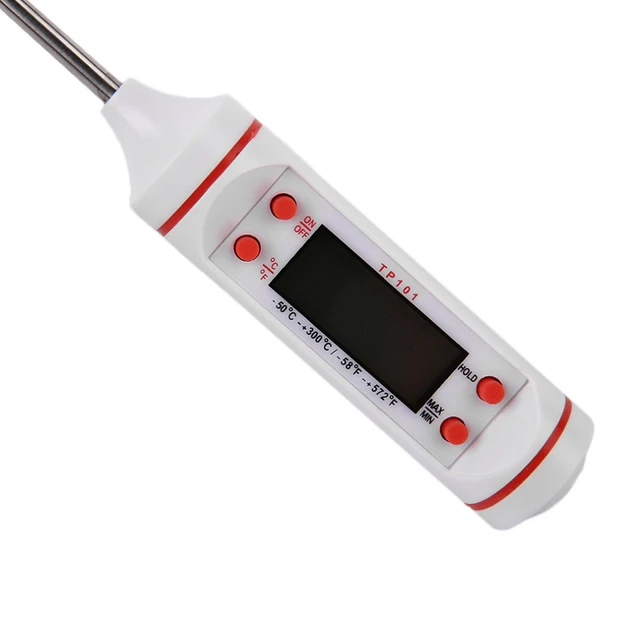 Elektronikus Hőmérő Celsius Fahrenheit Bbq Hús Szonda Hőmérséklet Lcd Kijelző Multi-Funkció Hordozható Tartós Sütőeszközök - Image 2
