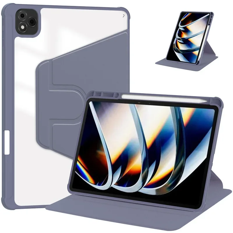 11-Inch Acrylic Rotating Stand Tablet Cover & Case