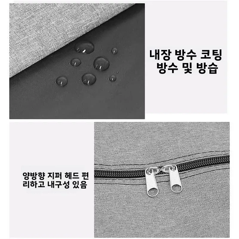 방수 휴대용 캠핑 장비 직사각형 여행 가방 대용량 보관 주머니 두꺼운 방진 야외 텐트 매트 가방