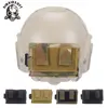 SINAIRSOFT Tactical FAST Helmet Utility Pouch Removable Rear Pouch NVG Counterweight Battery Pouch For Clothing Accessories 5