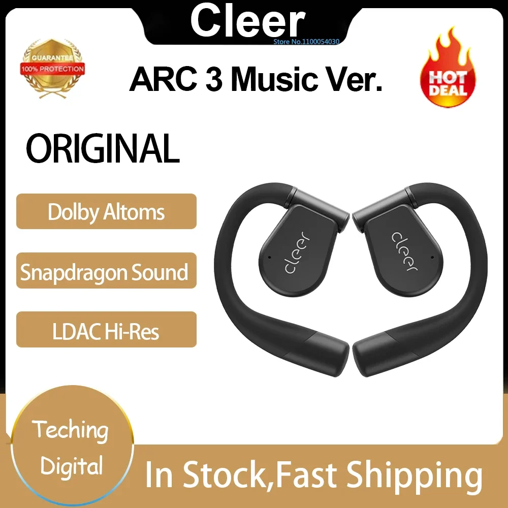 New Arrival! Cleer ARC 3 Music Version Open-Ear Headphones 