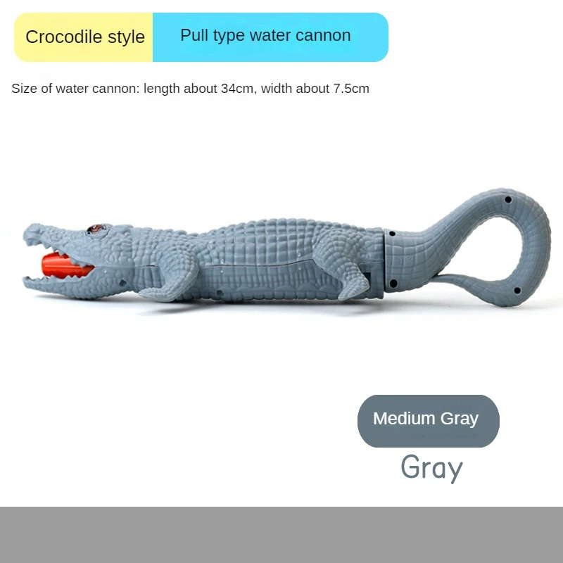 New Water Gun Children's Toy Water Spray Beach Fight Pull-up Girl Large Capacity Play Small Drifting Boy