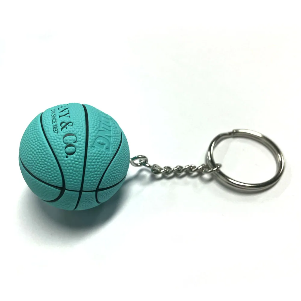 Basketball Model Keychain Pendant Decor Sports Souvenir wildlife model ornament