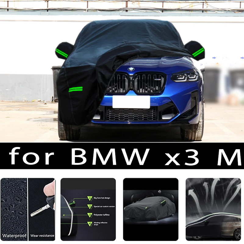 

For BMW X3 M Series Outdoor Protection Full Car Covers Snow Cover Sunshade Waterproof Dustproof Exterior Car accessories