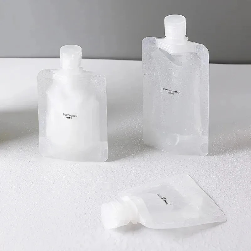 Cosmetic Lotion 10cs Travel 30/50/100ML Thickened Travel Subpackage Shower Gel Shampoo Portable Facial Cleanser