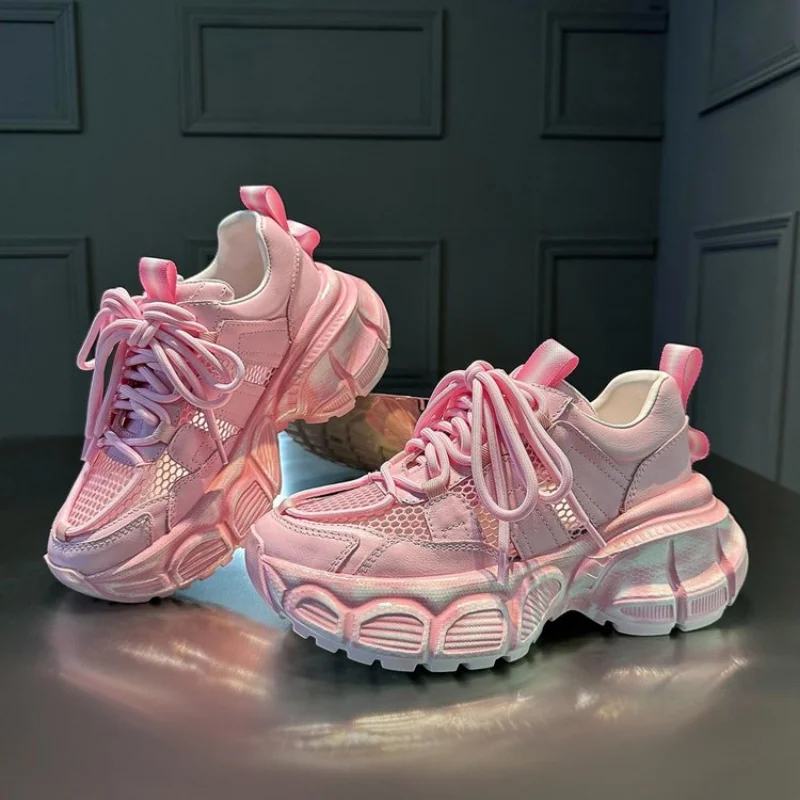 Balenciaga Releases Bubblegum Pink TripleS Sneakers  Pink sneakers  Sneakers fashion Pink balenciaga sneakers