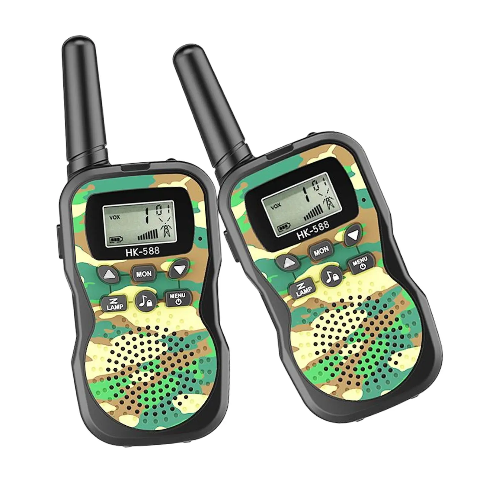 

Portable Kids Walkie Toys Interphone Two Way Radios Push to Talk Button for Outside Adventures Smooth Edges Durable Interactive
