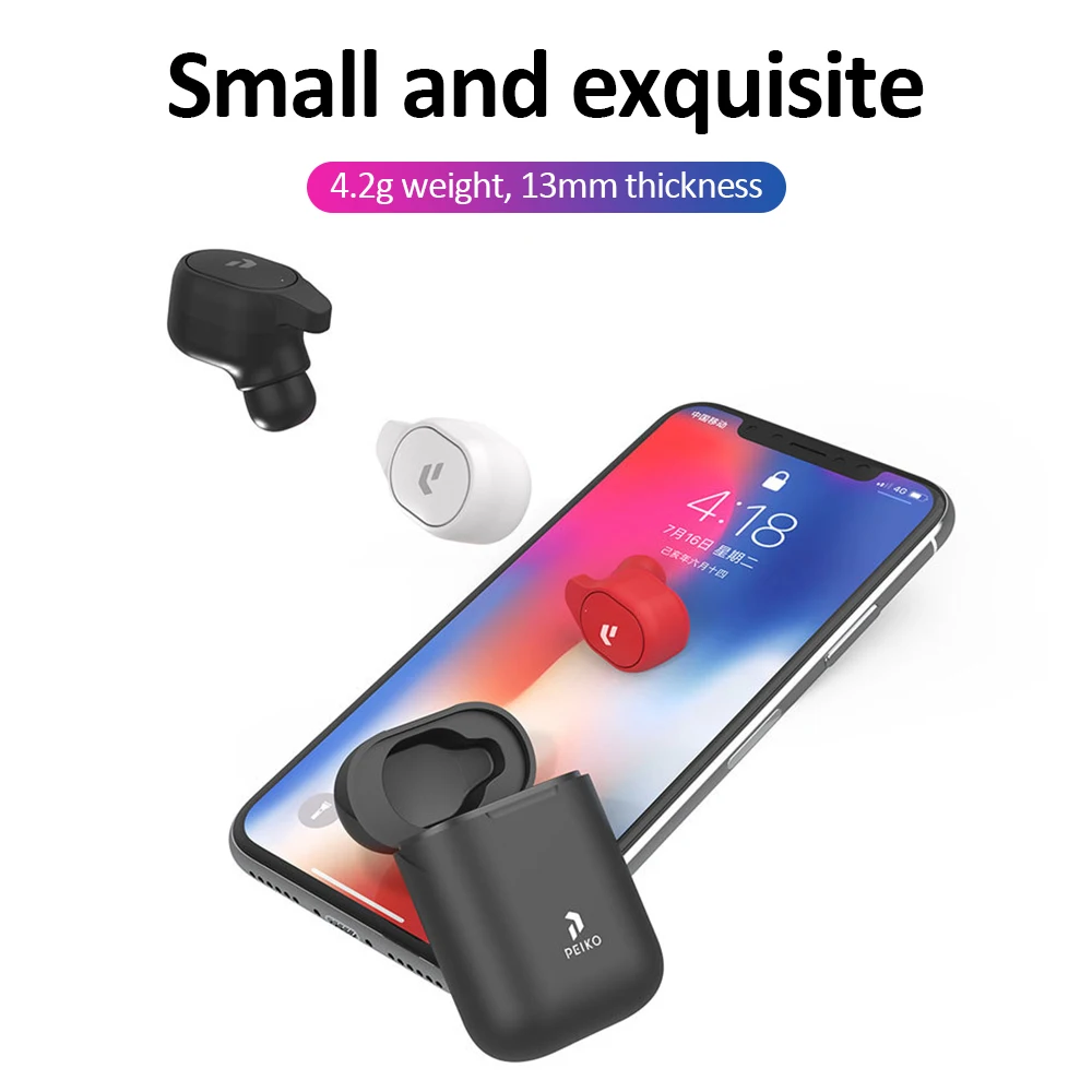 

Smart Instant Translation Earbuds 10m Music Long Standby Single Ear Usb Charging For Translator Tws 5.0 Earphones
