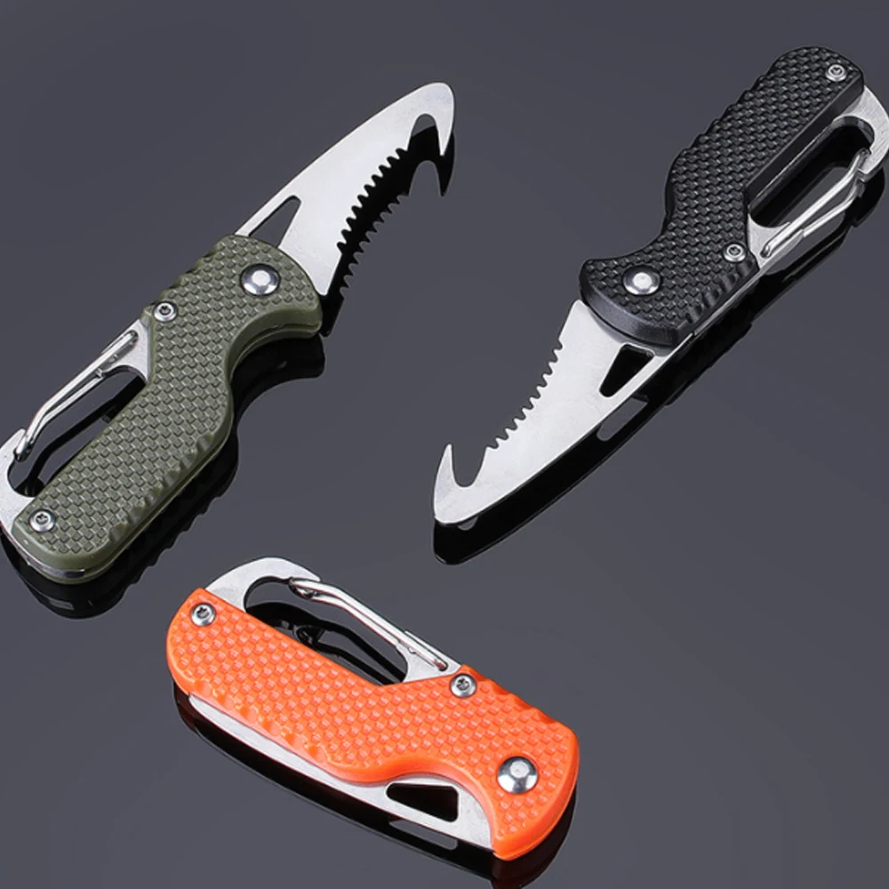 Portable Multifunctional Tool Knife Foldable Serrated Sharp Express