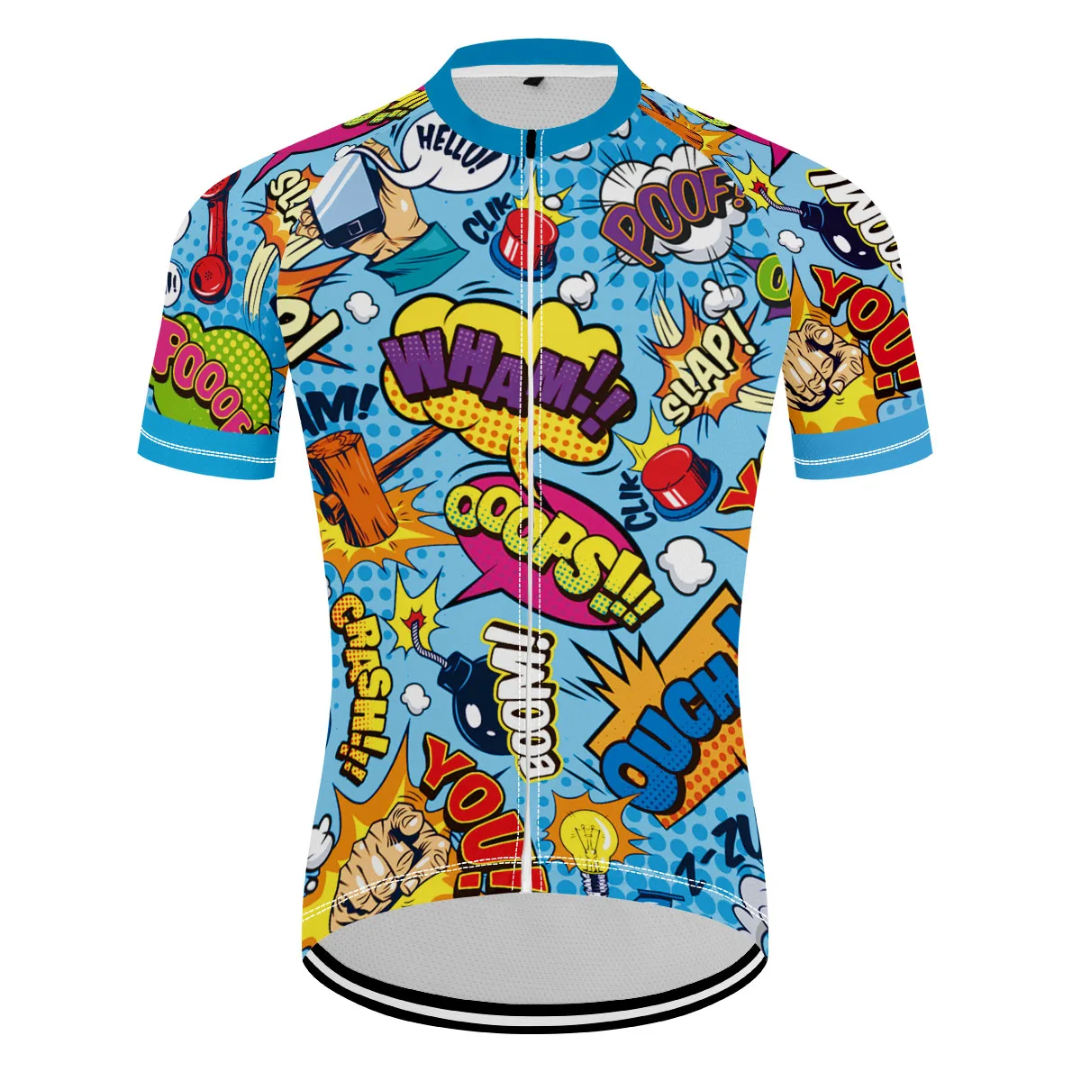 

2024 cycling USA summer men funny bicycle shirt cycle short sleeve MTB jersey road bike clothing cycling jersey