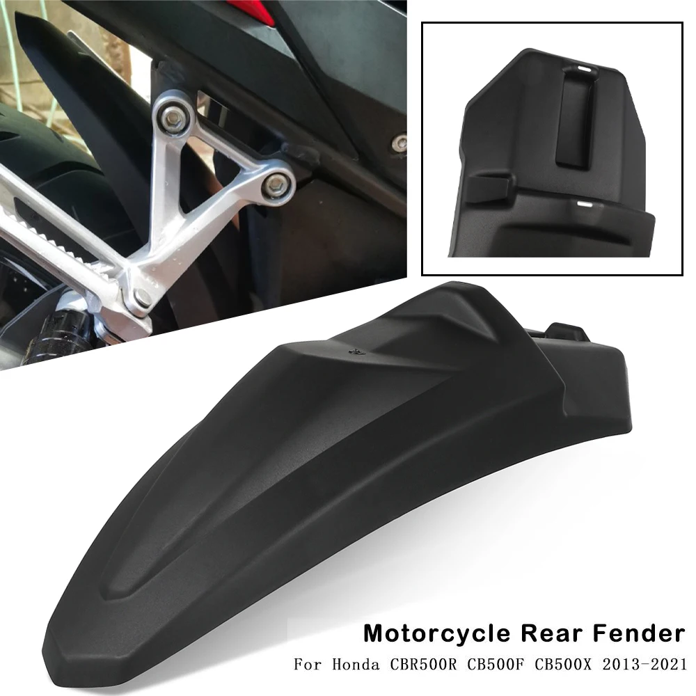 

Rear Mudguard For HONDA CB500X CB500F CBR500R CB500R ABS Fairing FENDER Rear Extender Extension 2016 2017 2018 2019 2020 2021