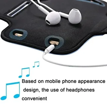5.5inch Phone Armband Smartphone Key Holder For iPhone Sports Outdoor Arm Bag Gym Running Phone Bag Arm Band Case for Samsung 5