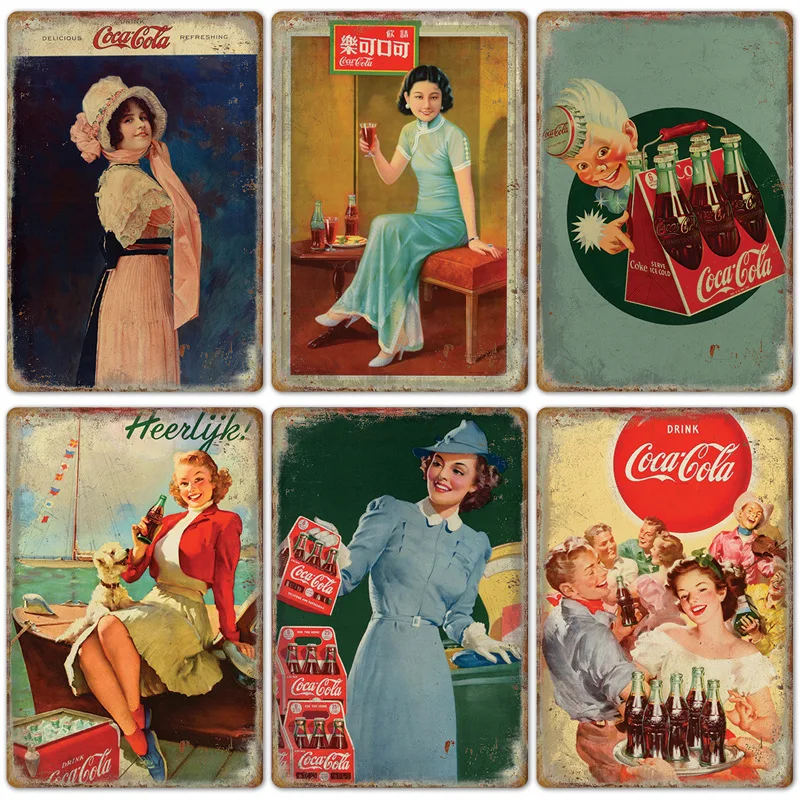 希少【COCA’COLA】VINTAGE ポスター チラシ 広告 50years 希少【COCA'COLA】VINTAGE ポスター チラシ 広告 50years