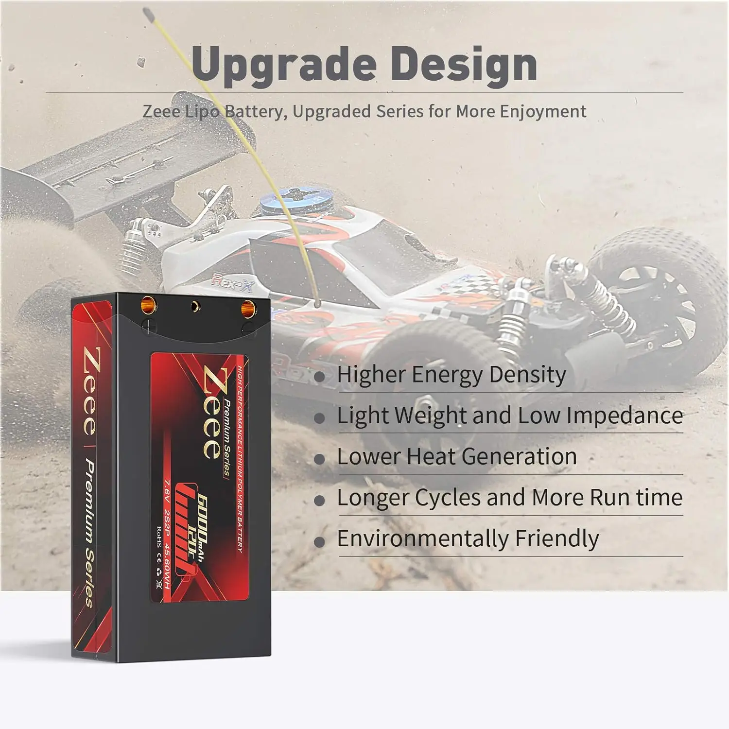 Рисунок 4 - Zeee 2S 7,6 V Short Lipo Battery