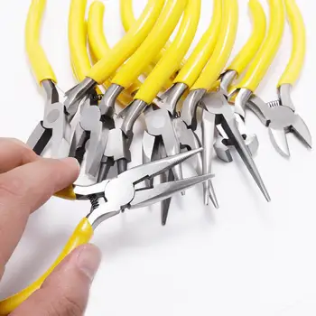 Multifunctional Hand Tools Jewelry Pliers Equipment Round Nose End Cutting Wire Pliers For Jewelry Making Handmade Accessories