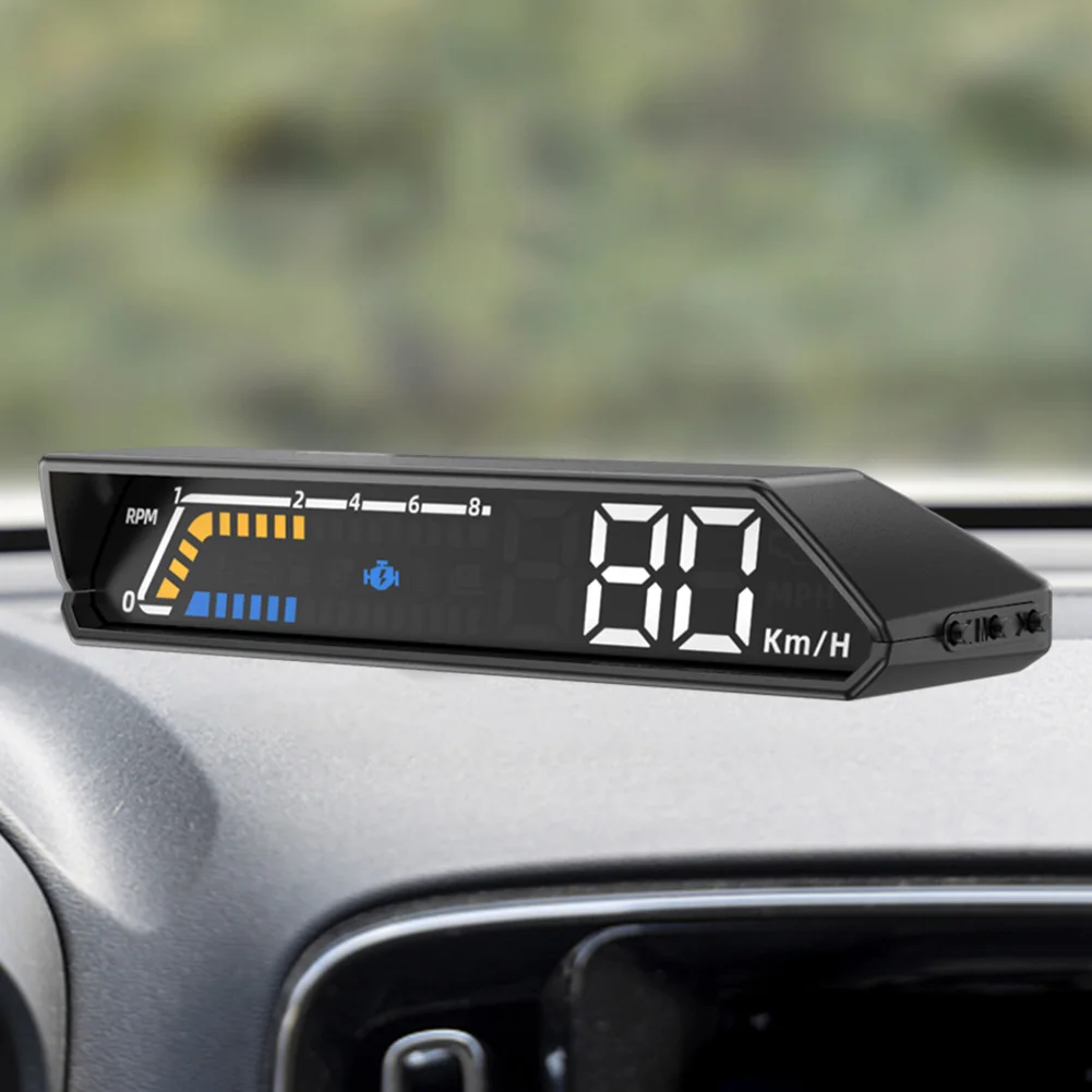 DigitalHUDTransmissionOilTemperatureMonitoringOBDMultifunctional