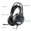 40617-3fc0f2.jpg Casque de jeu LED avec micro Hyperclear, casque filaire USB, écouteur surround HD, PS4, PC