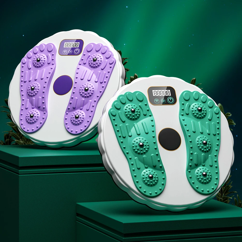 

Exercise Body Shaping Boards with Counter LCD Foot Massage Plate Fitness Slim Machine for Home Body Aerobic for Body Shaping