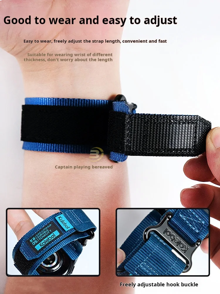 Enhanced Sports Nylon Canvas Watch Strap - Dive Bracelet