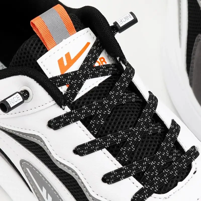 

1 Pair Elastic Shoe Laces Reflective Flat No Tie Shoelaces For Sneakers Suitable For All Populations Lazy Shoelace Accessories