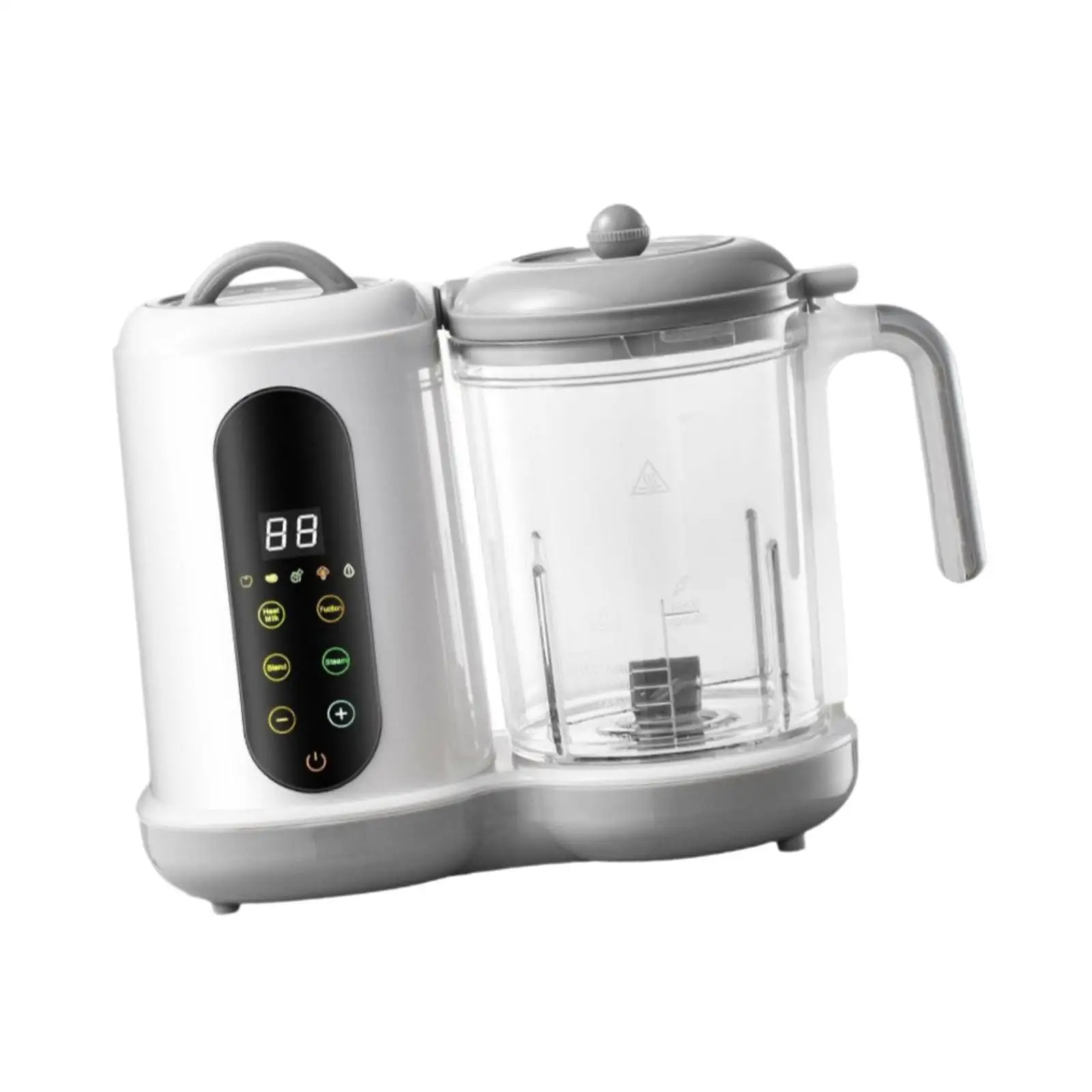 Baby Food Maker Lightweight Multifunctional Touch Screen Homemade Food Mills Machine Puree Blender for Newborn Infants Babies