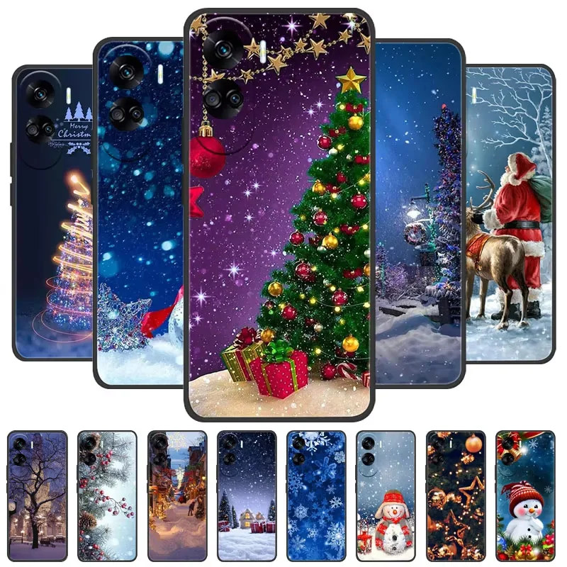 Festive Silicone Soft Case with Cute Bumper Design
