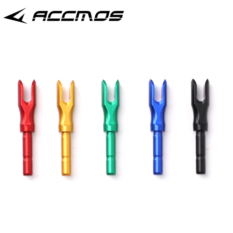 

3pc Aluminum Alloy Insert Arrow Nock Pin Nock Fit ID3.2/4.2/5.2/6.2mm Arrow Shaft Compound Recurve Shooting Accessories