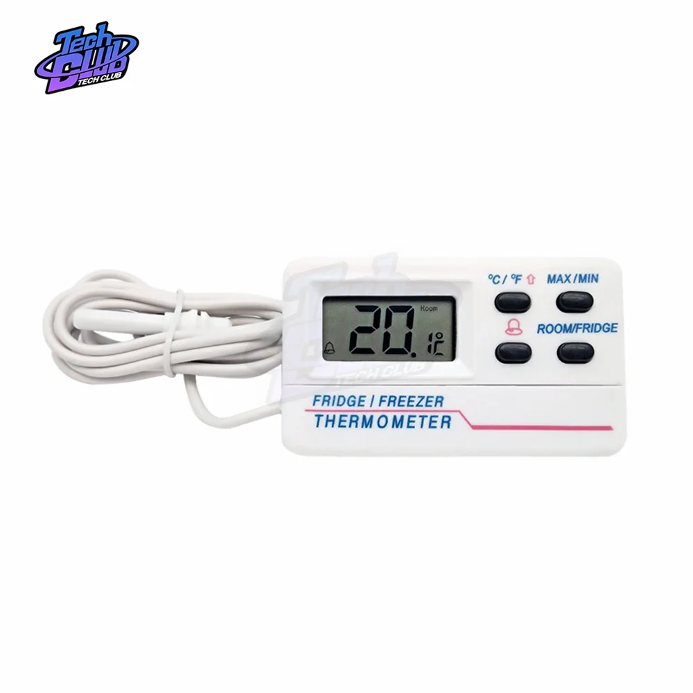 

50℃～70℃ Electronic LCD Digital Display Thermometer Refrigerator Temperature Controller Home Supply