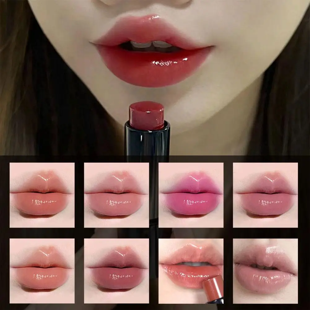 

9 Colors Mirror Water Gloss Lipstick Plumping Rejuvenation Korean Reducing Lines Lip Lipstick Moisturizing Cosmetics Waterp J7Q1